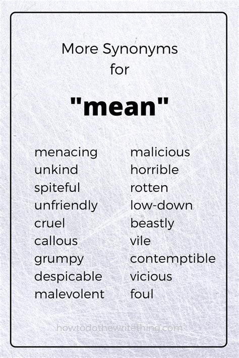 Find 136 different ways to say YOUNG PERSON, along with antonyms, related words, and example sentences at Thesaurus. . Synonyms for mean person